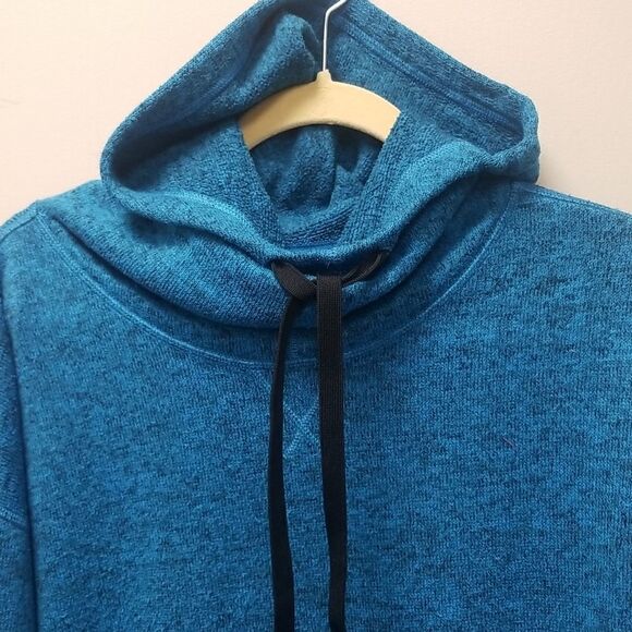 CHAMPION MENS BLUE/BLACK HOODIE SWEATSHIRT SZ XLARGE - Picture 3 of 7